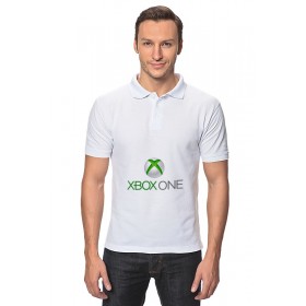 classic_polo_shirt с принтом XBOX ONE в Санкт-Петербурге,  |  | 