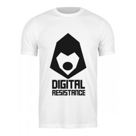 classic_tee с принтом Digital Resistance. Цифровое сопротивление в Санкт-Петербурге,  |  | 