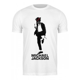 Мужская футболка с принтом Michael Jackson в Санкт-Петербурге,  |  | Тематика изображения на принте: 