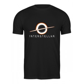 Мужская футболка с принтом Интерстеллар (Interstellar) в Санкт-Петербурге,  |  | 
