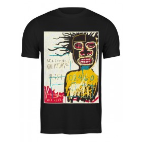 Мужская футболка с принтом Jean-Michel Basquiat в Санкт-Петербурге,  |  | 