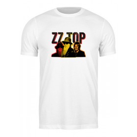 Мужская футболка с принтом ZZ TOP в Санкт-Петербурге,  |  | 