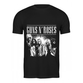 Мужская футболка с принтом Guns n roses в Санкт-Петербурге,  |  | 