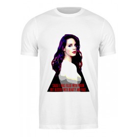 Мужская футболка с принтом Lana Del Rey - Ultraviolence Era в Санкт-Петербурге,  |  | Тематика изображения на принте: 
