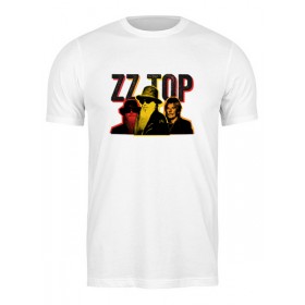 Мужская футболка с принтом ZZ Top в Санкт-Петербурге,  |  | 