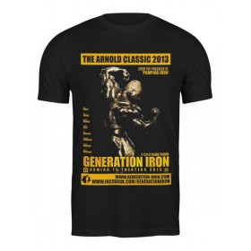 Мужская футболка с принтом Generation Iron / Поколение Железа в Санкт-Петербурге,  |  | 