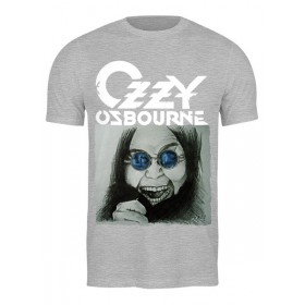 Мужская футболка с принтом Ozzy Osbourne в Санкт-Петербурге,  |  | Тематика изображения на принте: 