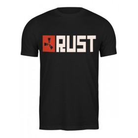 Мужская футболка с принтом Rust. The computer game в Санкт-Петербурге,  |  | Тематика изображения на принте: 