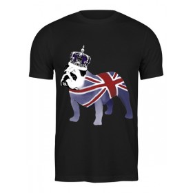 Мужская футболка с принтом English Bulldog в Санкт-Петербурге,  |  | 