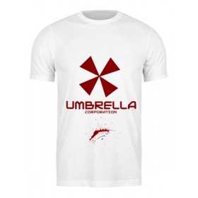 Мужская футболка с принтом Resident Evil: Umbrella Corporation в Санкт-Петербурге,  |  | 