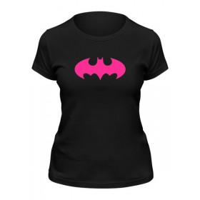 classic_woman_tee с принтом Batgirl в Санкт-Петербурге,  |  | 