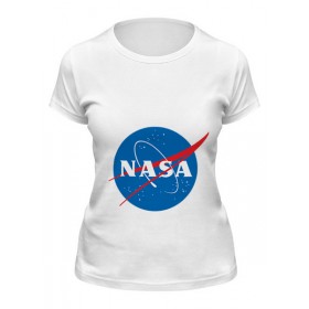 Женская футболка с принтом NASA в Санкт-Петербурге,  |  | 