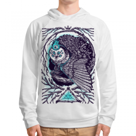 full_print_hoodie с принтом Сипуха в Санкт-Петербурге, 92% хлопка 8% эластана Плотность: 245 гр/м2 |  | Тематика изображения на принте: 