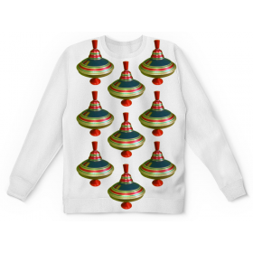 full_print_kids_sweatshirt с принтом Винтажная игрушка в Санкт-Петербурге,  |  | 