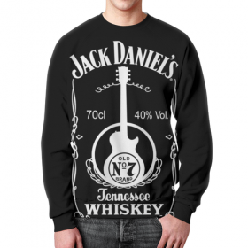 full_print_sweatshirt с принтом Jack Daniels в Санкт-Петербурге,  |  | 