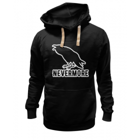 hoodie с принтом Nevermore в Санкт-Петербурге,  |  | Тематика изображения на принте: 
