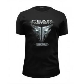 Мужская футболка Premium с принтом Fear Factory Band в Санкт-Петербурге, Белый, черный, серый меланж, голубой: 100% хлопок, плотность 160 гр. Остальные цвета: 92% хлопок, 8% лайкра, плотность 170-180гр. |  | 