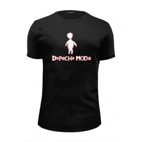 Мужская футболка Premium с принтом Depeche Mode в Санкт-Петербурге, Белый, черный, серый меланж, голубой: 100% хлопок, плотность 160 гр. Остальные цвета: 92% хлопок, 8% лайкра, плотность 170-180гр. |  | 
