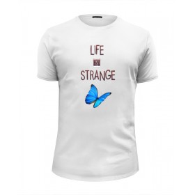 tee с принтом Life Is Strange в Санкт-Петербурге, Белый, черный, серый меланж, голубой: 100% хлопок, плотность 160 гр. Остальные цвета: 92% хлопок, 8% лайкра, плотность 170-180гр. |  | Тематика изображения на принте: 