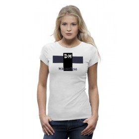Женская футболка Premium с принтом Depeche Mode в Санкт-Петербурге,  |  | 