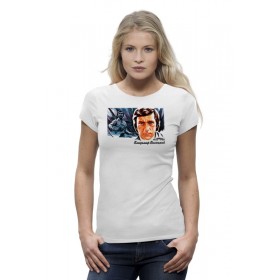 Женская футболка Premium с принтом Владимир Высоцкий в Санкт-Петербурге,  |  | 