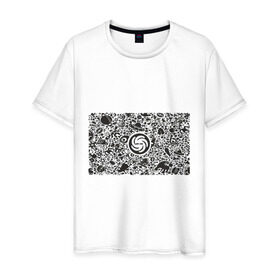 Мужская футболка хлопок с принтом SPORE (2) в Санкт-Петербурге, 100% хлопок | прямой крой, круглый вырез горловины, длина до линии бедер, слегка спущенное плечо. | игры | лаборатория существ | спор