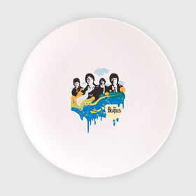Тарелка 3D с принтом The Beatles в Санкт-Петербурге, фарфор | диаметр - 210 мм
диаметр для нанесения принта - 120 мм | beatles | битлз | битлы