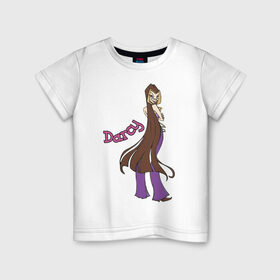 Детская футболка хлопок с принтом WinX darcy в Санкт-Петербурге, 100% хлопок | круглый вырез горловины, полуприлегающий силуэт, длина до линии бедер | darcy | winx | винкс