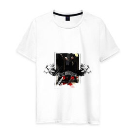Мужская футболка хлопок с принтом The Prodigy в Санкт-Петербурге, 100% хлопок | прямой крой, круглый вырез горловины, длина до линии бедер, слегка спущенное плечо. | prodigy | группы | музыкальные группы | продиджи | электронная музыка