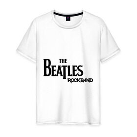 Мужская футболка хлопок с принтом The Beatles (2) в Санкт-Петербурге, 100% хлопок | прямой крой, круглый вырез горловины, длина до линии бедер, слегка спущенное плечо. | 60s | 60е | beatles | битлз | битлс | битлы | леннон | ленон | макартни | ретро