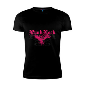 Мужская футболка премиум с принтом Punk rock (2) в Санкт-Петербурге, 92% хлопок, 8% лайкра | приталенный силуэт, круглый вырез ворота, длина до линии бедра, короткий рукав | emo | punk rock | панк рок | панки | субкультура | эмо