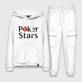 Мужской костюм хлопок с толстовкой с принтом Poker Stars в Санкт-Петербурге,  |  | pokerstars