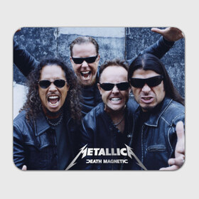 Коврик прямоугольный с принтом Metallica (3) в Санкт-Петербурге, натуральный каучук | размер 230 х 185 мм; запечатка лицевой стороны | Тематика изображения на принте: 