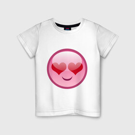 Детская футболка хлопок с принтом Emoticons tonygines (5) в Санкт-Петербурге, 100% хлопок | круглый вырез горловины, полуприлегающий силуэт, длина до линии бедер | 