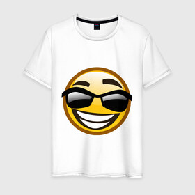 Мужская футболка хлопок с принтом Emoticons tonygines (3) в Санкт-Петербурге, 100% хлопок | прямой крой, круглый вырез горловины, длина до линии бедер, слегка спущенное плечо. | 
