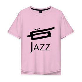 Мужская футболка хлопок Oversize с принтом Jazz (3) в Санкт-Петербурге, 100% хлопок | свободный крой, круглый ворот, “спинка” длиннее передней части | Тематика изображения на принте: джаз | живая музыка | импровизация | инструмент | труба