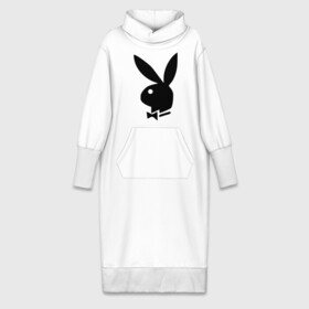 Платье удлиненное хлопок с принтом Playboy в Санкт-Петербурге,  |  | кролик | плейбой