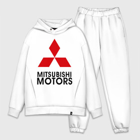 Мужской костюм хлопок OVERSIZE с принтом Mitsubishi (2) в Санкт-Петербурге,  |  | mitsubishi | mitsubishi motors | митсубиси | митсубиши