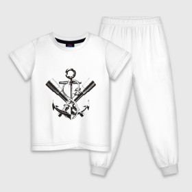 Детская пижама хлопок с принтом Pirats (2) в Санкт-Петербурге, 100% хлопок |  брюки и футболка прямого кроя, без карманов, на брюках мягкая резинка на поясе и по низу штанин
 | пират