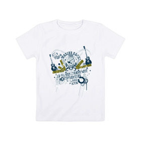 Детская футболка хлопок с принтом Music (14) в Санкт-Петербурге, 100% хлопок | круглый вырез горловины, полуприлегающий силуэт, длина до линии бедер | Тематика изображения на принте: гитара