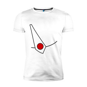 Мужская футболка премиум с принтом Карлсон в Санкт-Петербурге, 92% хлопок, 8% лайкра | приталенный силуэт, круглый вырез ворота, длина до линии бедра, короткий рукав | карлсон | карлсонподтяжка
