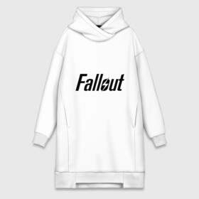 Платье-худи хлопок с принтом Fallout в Санкт-Петербурге,  |  | fallout | логотип | постапокалиптические | радиация | фаллаут | фоллаут