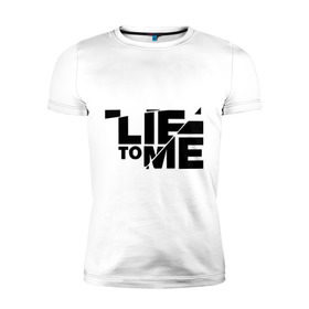 Мужская футболка премиум с принтом Lie to me (3) в Санкт-Петербурге, 92% хлопок, 8% лайкра | приталенный силуэт, круглый вырез ворота, длина до линии бедра, короткий рукав | Тематика изображения на принте: lie to me | обмани меня | теория лжи