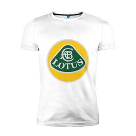 Мужская футболка премиум с принтом Lotus в Санкт-Петербурге, 92% хлопок, 8% лайкра | приталенный силуэт, круглый вырез ворота, длина до линии бедра, короткий рукав | 