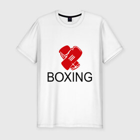 Мужская футболка премиум с принтом Boxing (2) в Санкт-Петербурге, 92% хлопок, 8% лайкра | приталенный силуэт, круглый вырез ворота, длина до линии бедра, короткий рукав | Тематика изображения на принте: емельяненко