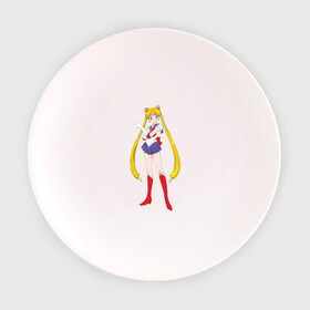 Тарелка 3D с принтом Sailor moon (1) в Санкт-Петербурге, фарфор | диаметр - 210 мм
диаметр для нанесения принта - 120 мм | Тематика изображения на принте: аниме | сейлор мун | сэйлор мун