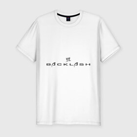 Мужская футболка премиум с принтом Backlash в Санкт-Петербурге, 92% хлопок, 8% лайкра | приталенный силуэт, круглый вырез ворота, длина до линии бедра, короткий рукав | джон сина