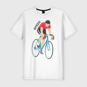 Мужская футболка премиум с принтом BikeRace в Санкт-Петербурге, 92% хлопок, 8% лайкра | приталенный силуэт, круглый вырез ворота, длина до линии бедра, короткий рукав | 