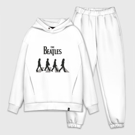 Мужской костюм хлопок OVERSIZE с принтом The Beatles   Битлз в Санкт-Петербурге,  |  | beatles | lennon | битлз | битлс | битлы | леннон