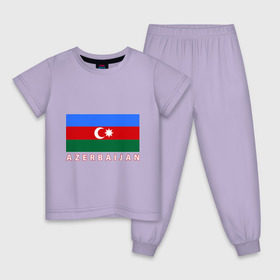 Детская пижама хлопок с принтом Азербайджан в Санкт-Петербурге, 100% хлопок |  брюки и футболка прямого кроя, без карманов, на брюках мягкая резинка на поясе и по низу штанин
 | Тематика изображения на принте: azerbaijan | azerbaijan map | jan jan azerbaijan
азербайджан | map | азербайджанец | карта азербайджана